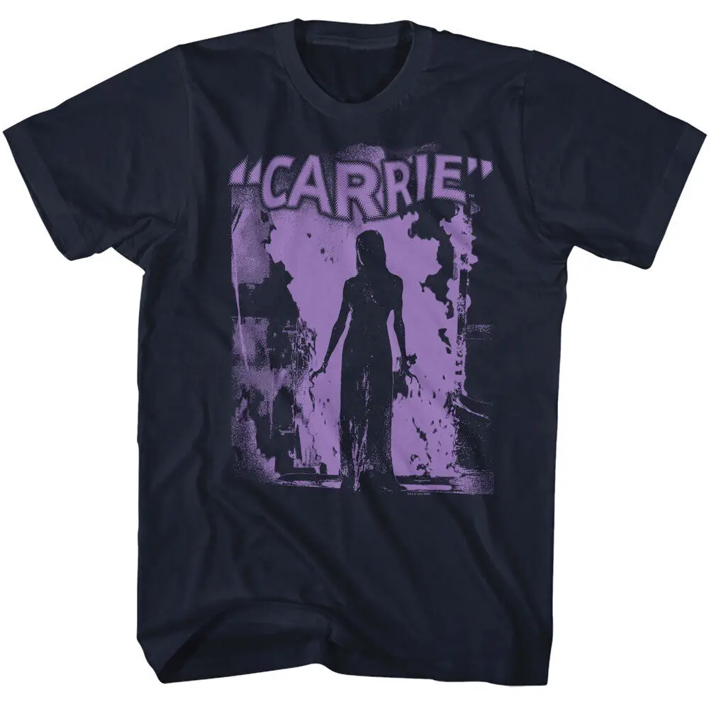 Carrie Silhouette 1976 Horror Movie Sissy Spacek Men's T Shirt