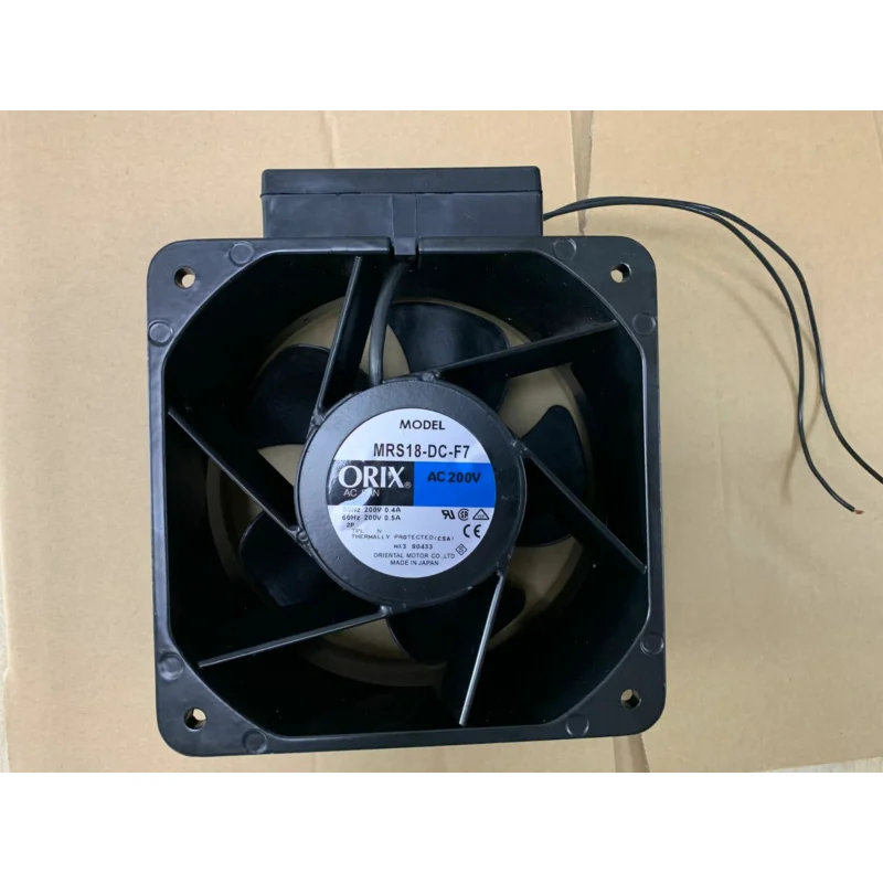 FOR ORIX MRS18-DC-F7 Inverter cooling fan AC200V 0.4/0.5A 70/77W