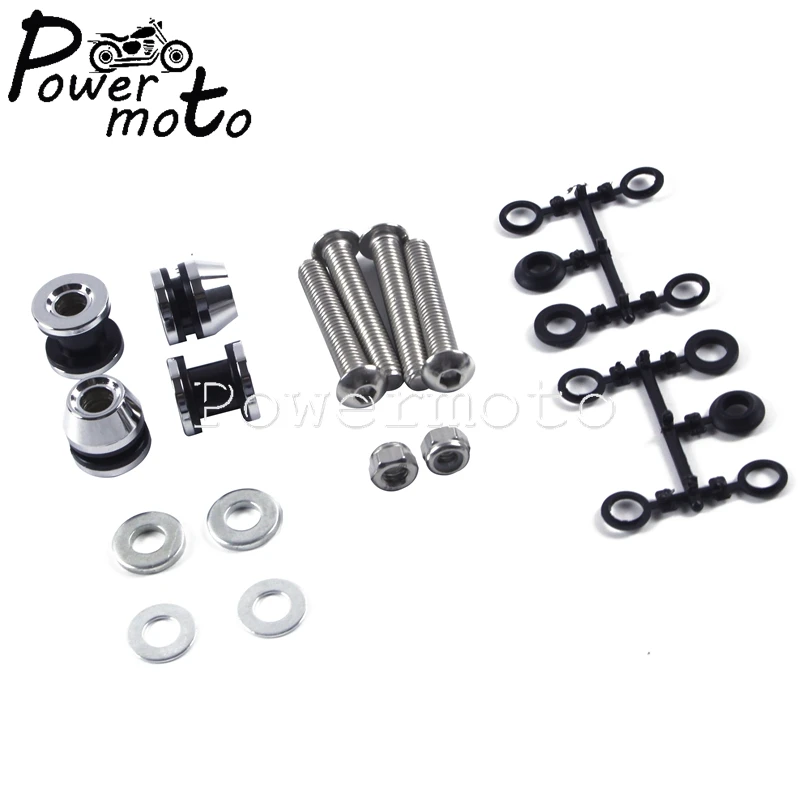 Motorcycle Backrest Sissy Bar Docking Hardware Kit Mounting Bolt For Harley Dyna FXDWG 06-08 FXDF 08-17 Softail FLSTF/FX 00-02