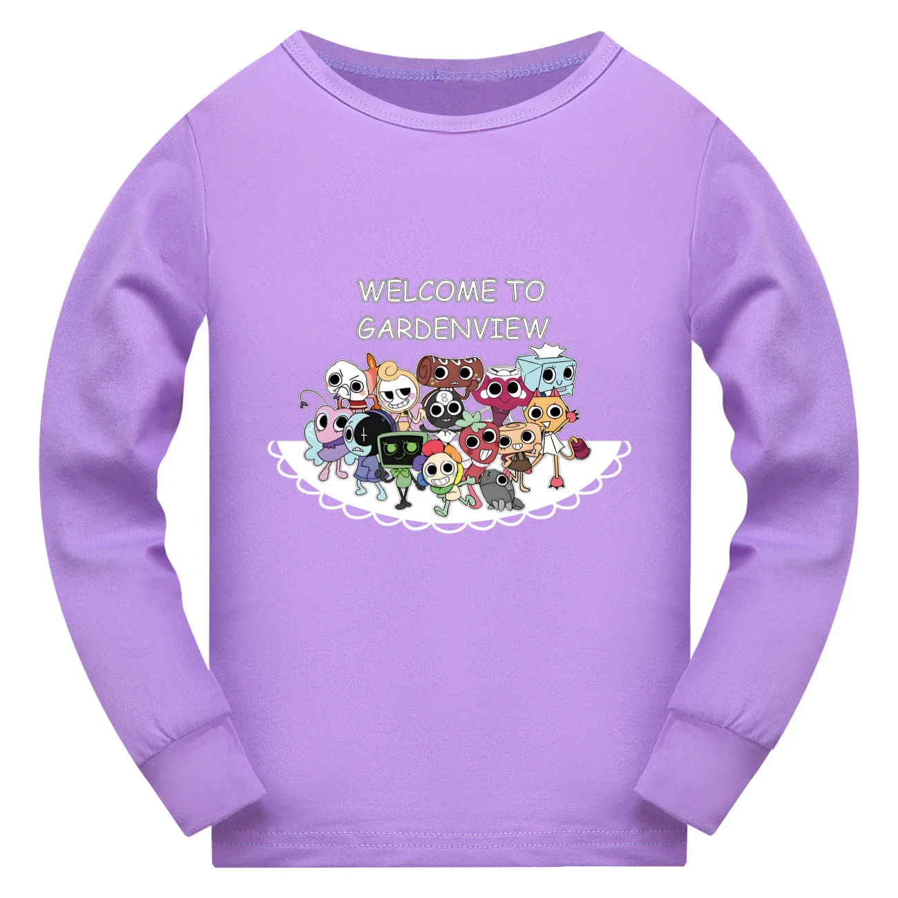 

Футболка Dandys World, детская модная одежда с героями мультфильмов, топы с длинными рукавами для маленьких девочек, повседневные футболки с круглым вырезом для мальчиков, детская одежда