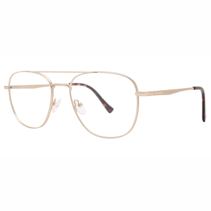 Kirka Male Half-Rim Rectangle Matt Colors Stainless  Metal Frames Prescription Glasses Ultralight Optical Glasses MM1053