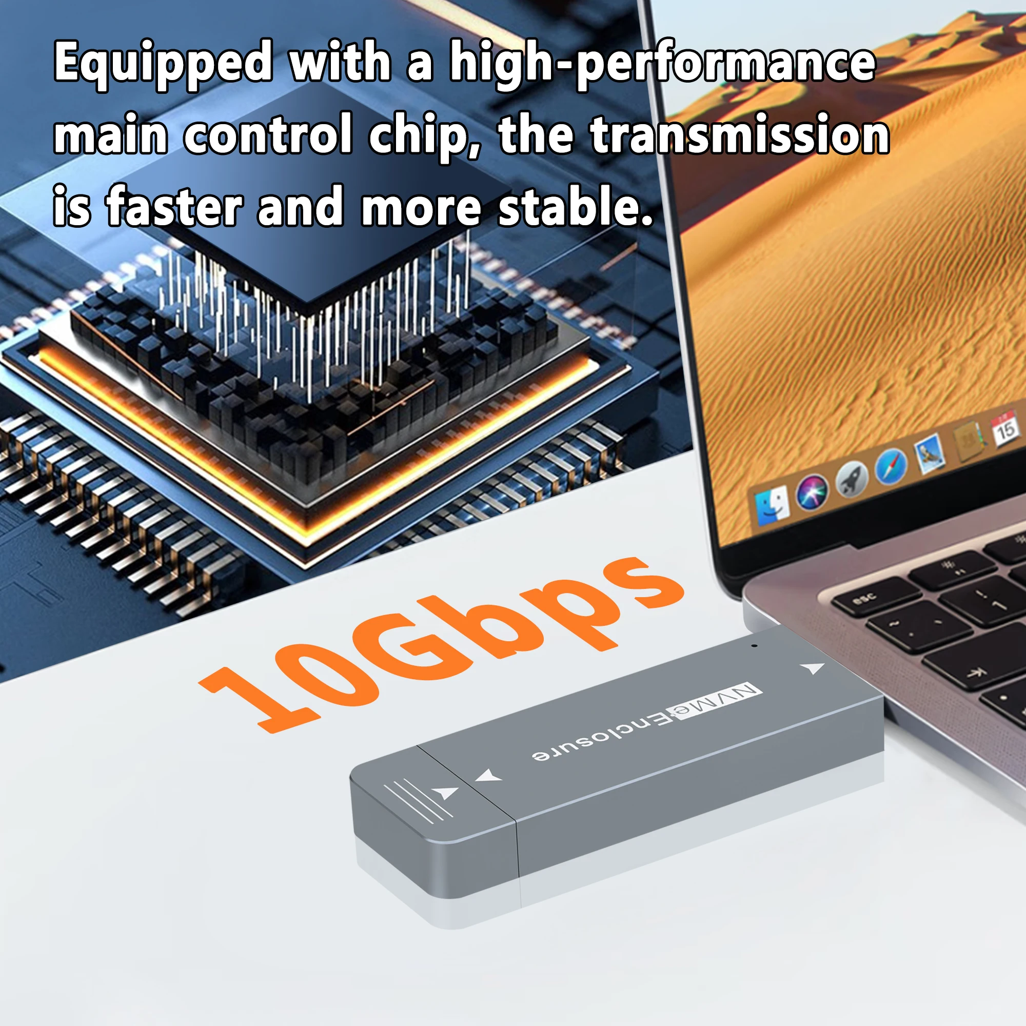 M.2 nvme 2230 ssd gabinete usb a/c adaptador 10gbps usb3.2 gen2 caixa externa para computador desktop tablet pc telefone sn740/bg4