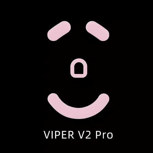 Imagen 2 del producto 1 paquete de patines de ratón versión Esptiger ICE para Razer Viper/Viper ultimate/Viper mini SE V2 V3 pro blanco PTFE Arc 1 2 deslizadores