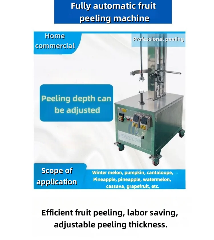 Factory Price New Industrial Citrus Pawpaw Peel Mini Melon Vegetable Fruit Pumpkin Pineapple Watermelon Peeling Machine