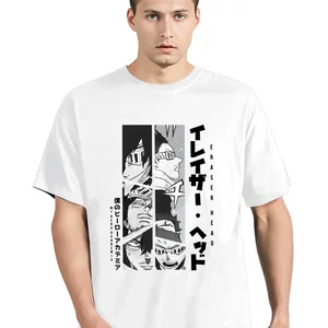 Boku Kopf Gummi in Hero Gym Cotton T-Shirt Große Männer von Männern, grafisches T-Shirt, Hip-Hop-Top, einzigartige Kleidung, Aizawa Shota 6 Hauptverkauf Aizawa - №6