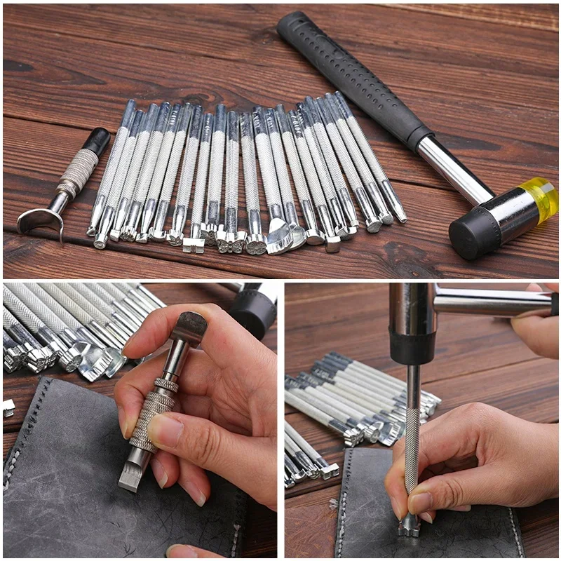 L7-2 DIY Handmade Leather Working Tools Set Other  Craft  Professional    