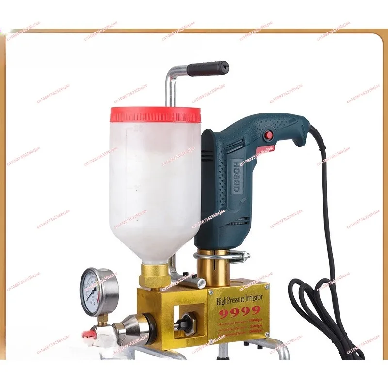 Epoxy resin high-power high-pressure grouting machine, multi-functional spraying machine, one-button opening grouting machine