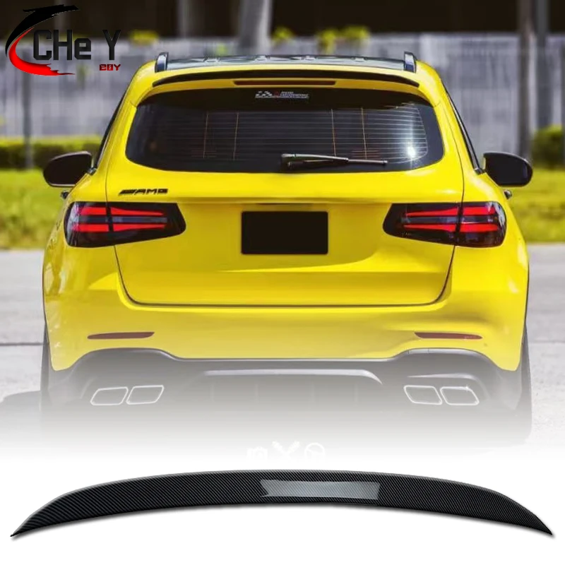 

For Mercedes GLC X253 GLC200 GLC43 GLC63 AMG Car Tail Wing Fixed Wind Spoiler Rear Wing Modified Decoration Auto Accessories