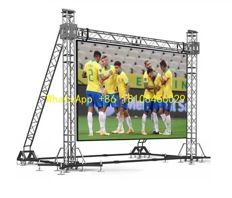 500*500 Creative Design HD Rental Smd LED Display Stage Screen Event Video Wall Package Feature-packed LED Technology