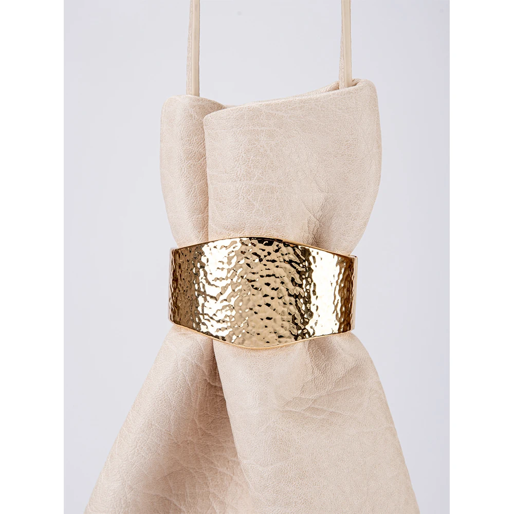 Sac seau Long à pompon pour femmes, sac à bandoulière métallique de luxe de bonne qualité en cuir PU, sac à main Mini pochette, pochette, nouveau