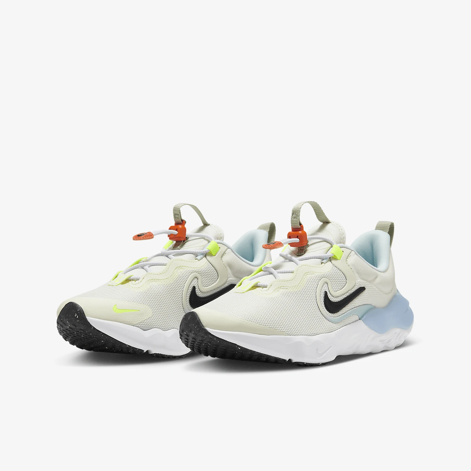 

Nike genuine Run Flow children's small wave cushioned road running shoes HV1803-101