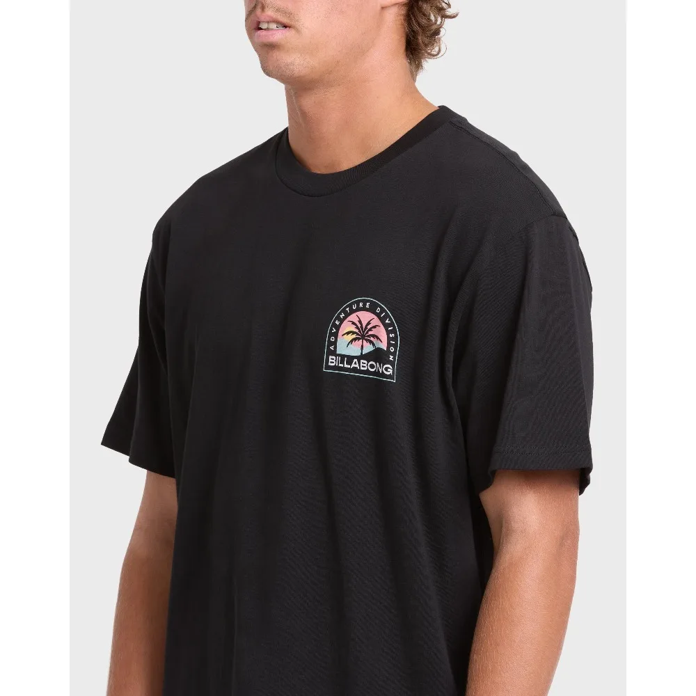 BILLABONG Adventure Division Sun Down Premium Best-seller T-shirt 100% Cotton Tee Casual Sports Breathable Short Sleeve