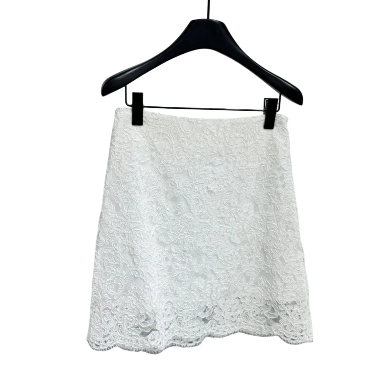 

Lace Beautiful High Street Simple Temperamental Comfortable Cotton Skirt – A-Line Shape for All-Day Wear and Versatility AF1622