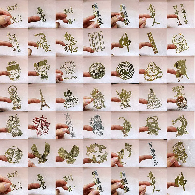 

Custom.Metal Stickers Guan Gong Metal Text Good Fortune Buddha Stickers God of Wealth Guanyin Stickers 2025 Casual