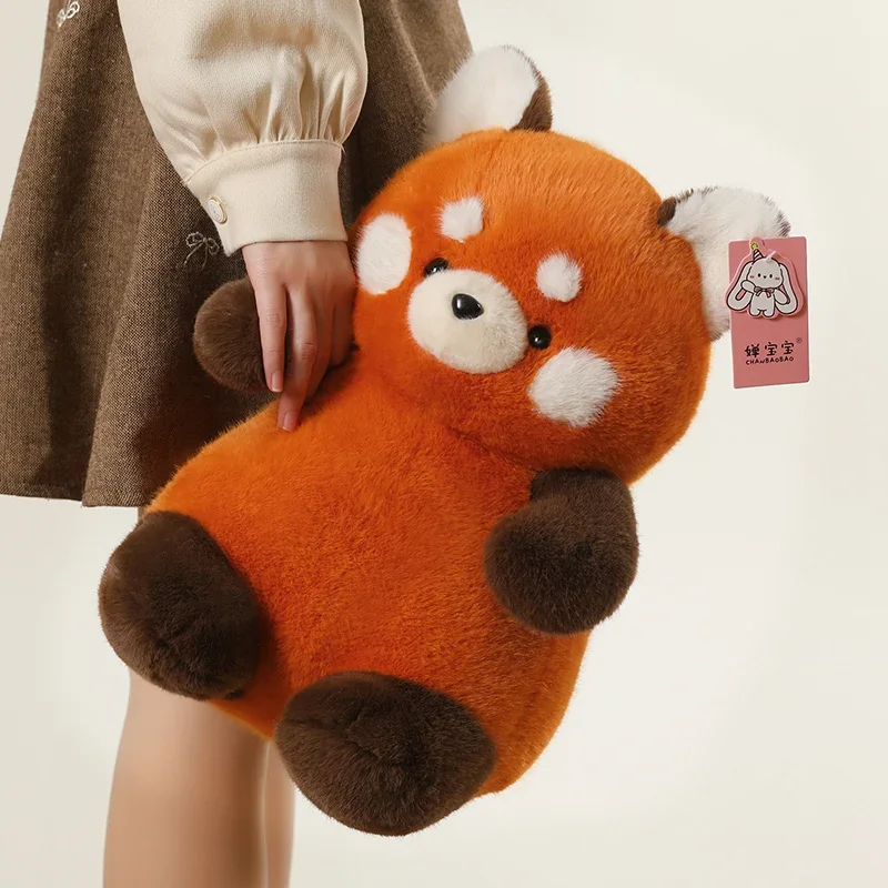 

Kawaii Soft Fluffy Stuffed Animal Plush Toy Cute Red Panda Penguin Elephant Pig Raccoon Plushie Adorable Cuddly Doll Gift