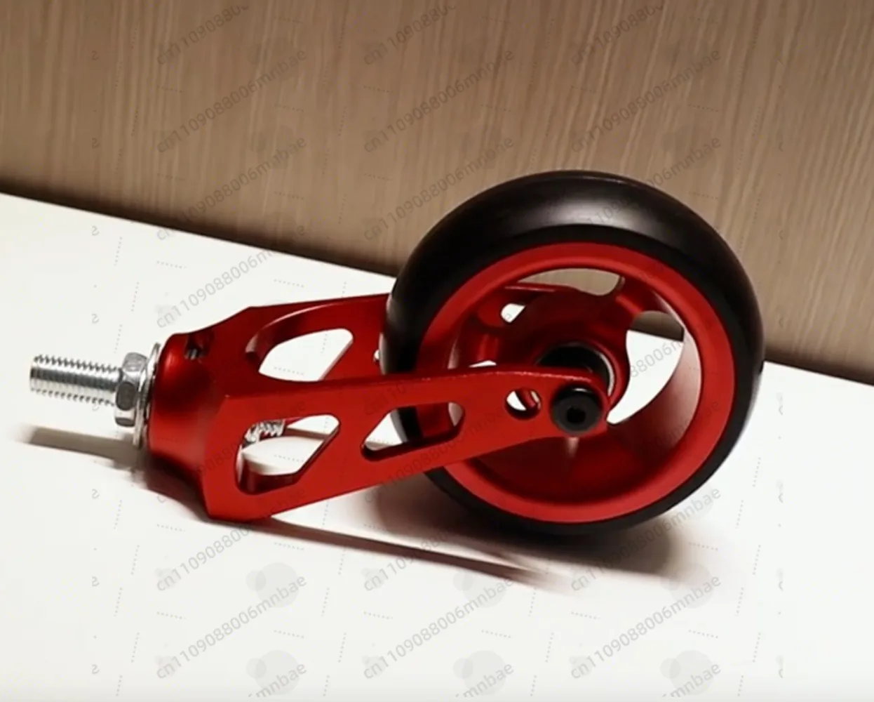 Direct sales of 4-inch5-inch wheelchair wheels with front fork and universal front casters equipped with high-speed rubber tires