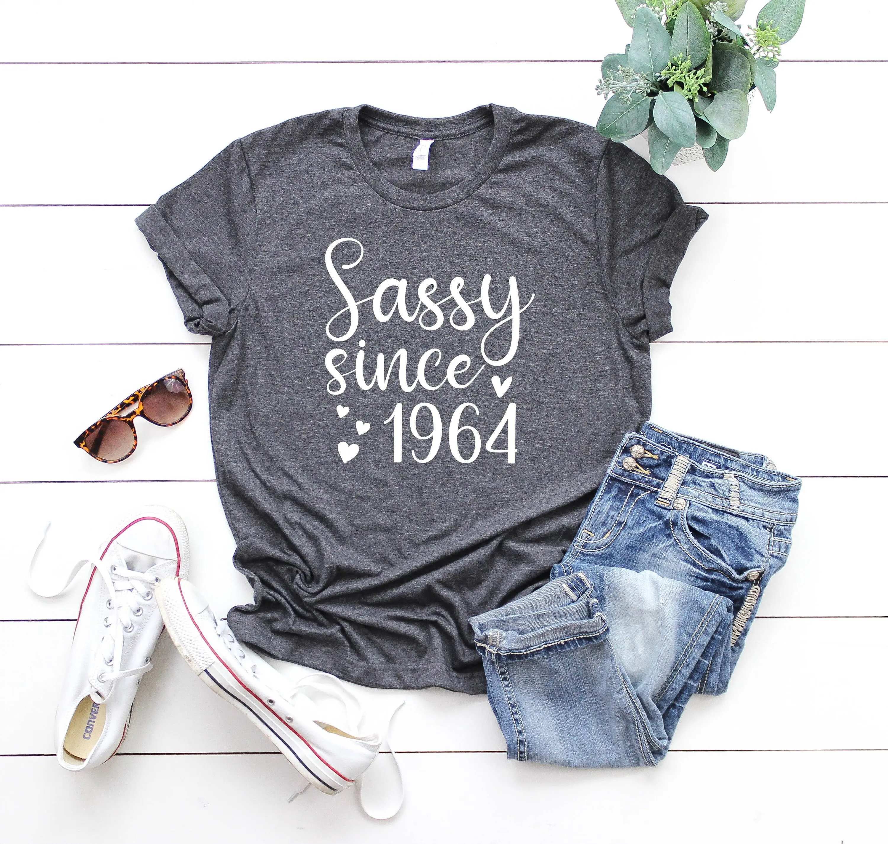 Sassy Since 1964 T Shirt Birthday 60th Party