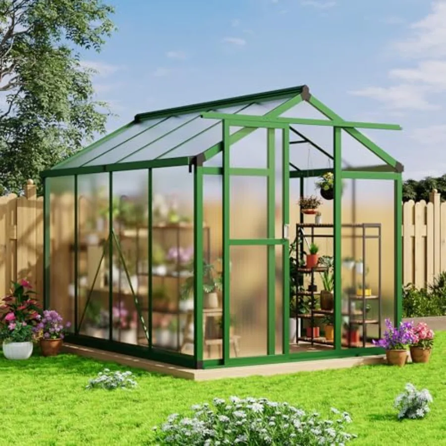 Outdoor aluminum house for feet protection, silver, lightweight and weather-resistant