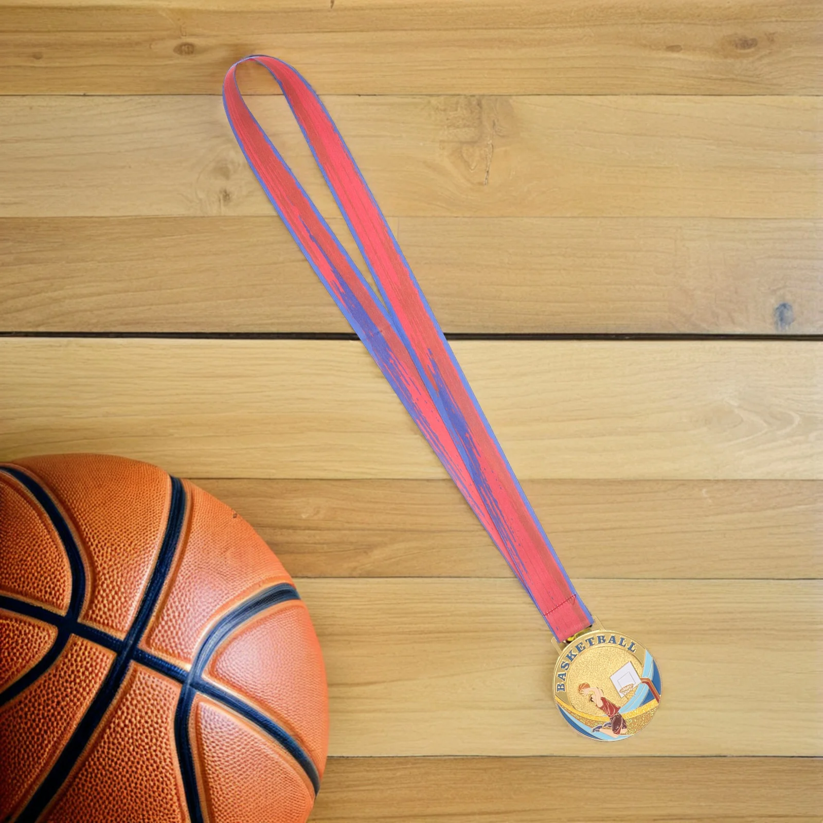 Medaglie da basket dorate in metallo per bambini, tornei sportivi, modelli trasparenti, elementi Dunking, valore commemorativo a lungo termine