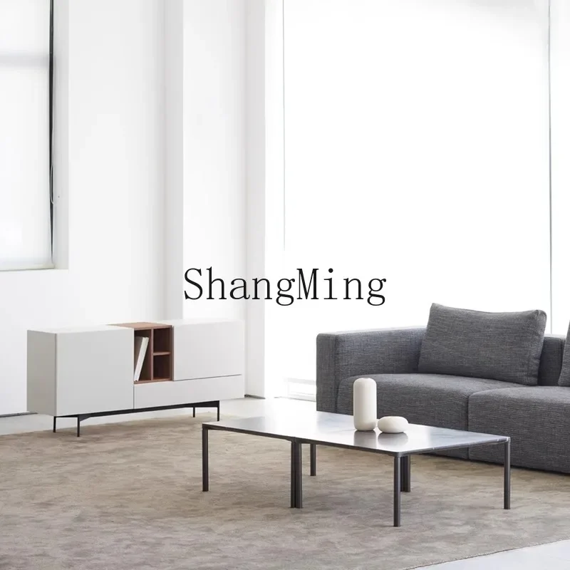 

CLLaffordable luxury dining side cabinet, living room side cabinet, entrance floor cabinet, piano paint,, simple and modern stor