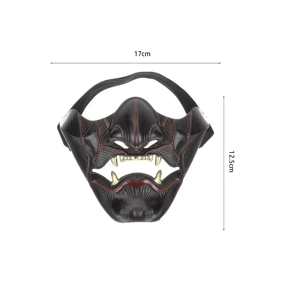 High Quality Plastic Game Ghost of Tsushima Mask with Elastic Band Durable Halloween Party Prop Masquerade Anime Tengu Carnival