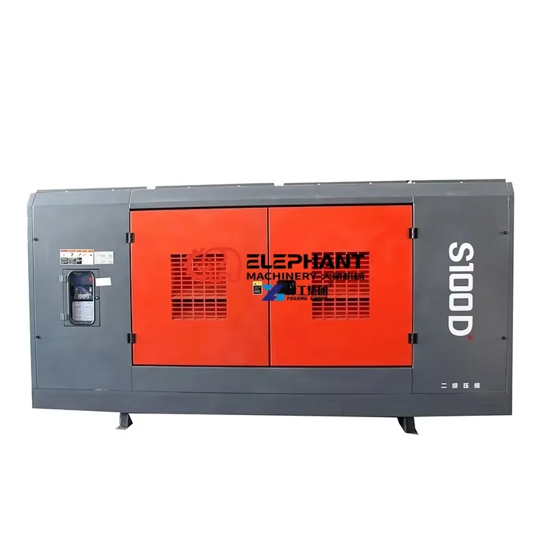 Stationary Screw Air Compressor High Efficiency Energy Saving Equipment for Factory Workshop Industrial Gas Supply