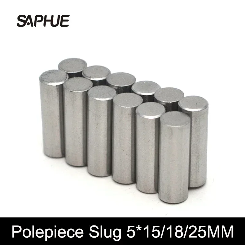 60Pcs Alnico 3/5 Humbucker Magnetized Electric Guitar Pickup Polepiece Slug Pole Slug /Pickup Magnet Slug Rods 15/16/17/18/25mm