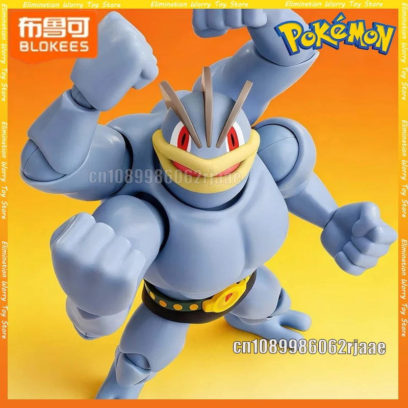 

Коллекционная модель-конструктор Blokees Pokemon Scarlet Violet Machamp Ultra Legends: подвижная фигурка из кирпичиков