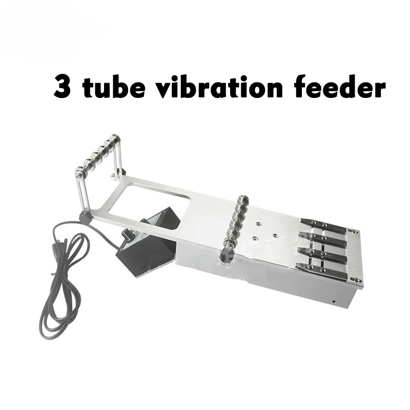 Three Tubes Vibration Feeder Machine YV Patch Machine Vibrates Feeder Mounter Vibration Feeder 24/200V 1PC