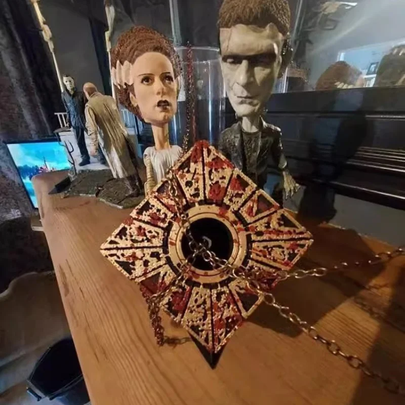 Hellraiser Box Lock Puzzle Cube The Lament Configuration and Lemarchand Movie Decor Hellraiser Moveable Cube Table Accessories