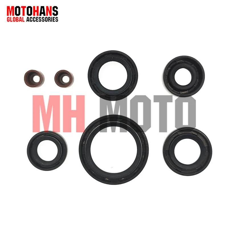 MOTORCYCLE PARTS OIL SEAL SET FOR GILERA SMASH110 HONDA C110 ATV110 13.7*24*5,11.6*24*10,30*42*4.5,17*29*5,18.9*30*5