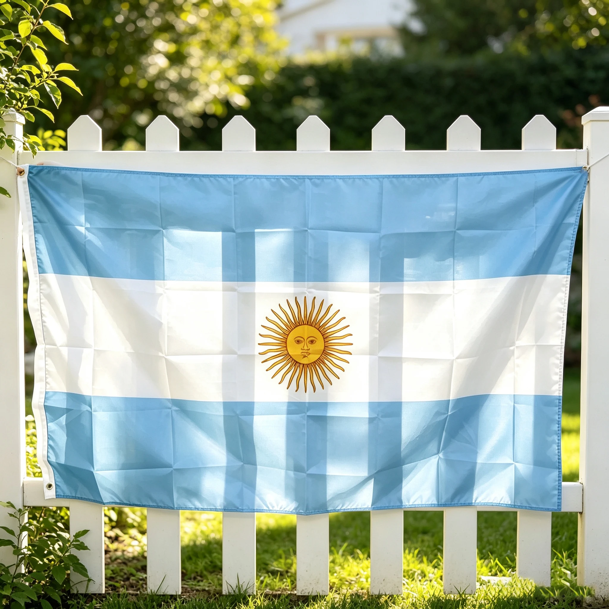 60x90cm 90x150cm 120x180cm Argentina Flag Tapestry Polyester Banner With Brass Grommets For Wall Decor