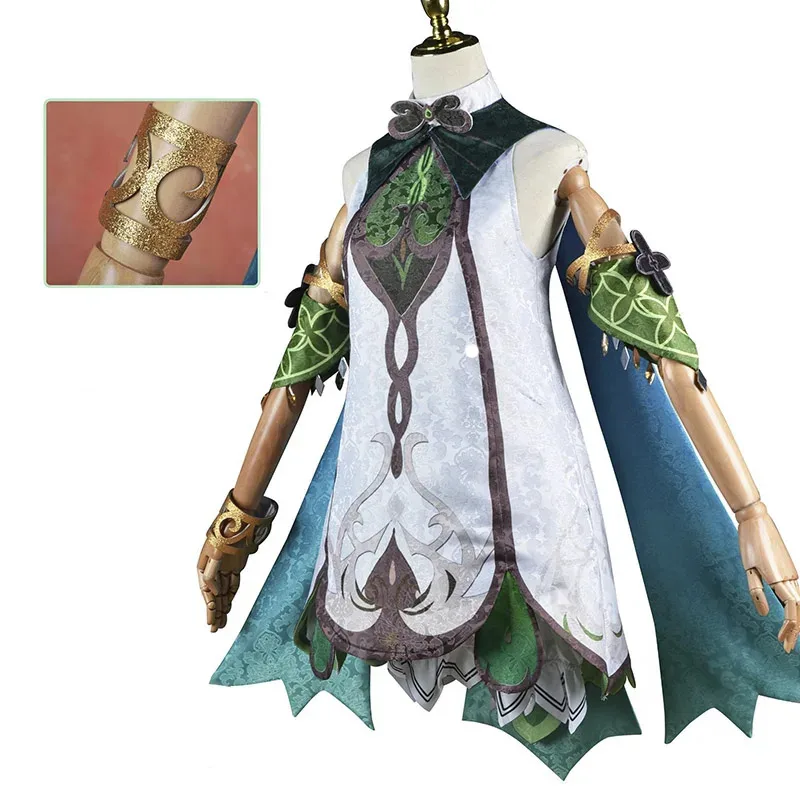 ناهيدا أزياء تنكرية شعر مستعار لطيف فتاة فستان تأثير سوميرو ناهيدا تأثيري مجموعة كاملة من الأزياء