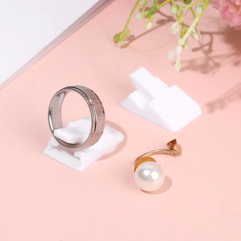 Mini estante organizador de moda, soporte de anillo de almacenamiento, Clip de joyería, exhibición de Joyas