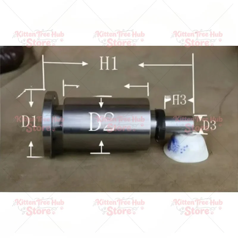 Woodworking Lathe, Headstock Assembly, with Flange  160 Spindle 45 Lathe Spindle, High-strength Screw Connection
