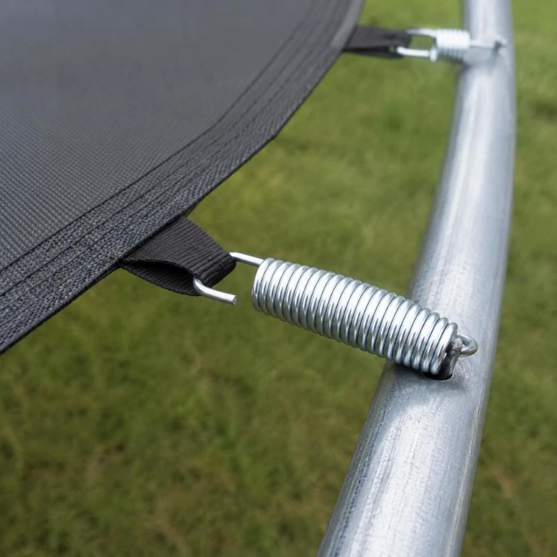 Ressorts de trampoline 10 pièces 200N haute tension en acier galvanisé, ressorts de remplacement durables anti-rouille pour trampoline de jardin extérieur, pièces détachées pour réparation de trampoline, accessoires de fitness sportif familial et pour aire de jeux en plein air