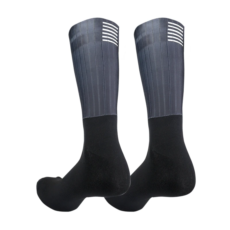 Silicone Cool New Cycling Socks Summer Breathable Non-slip Pro Competition Aero Sports Bike Running Socks Calcetines Ciclismo