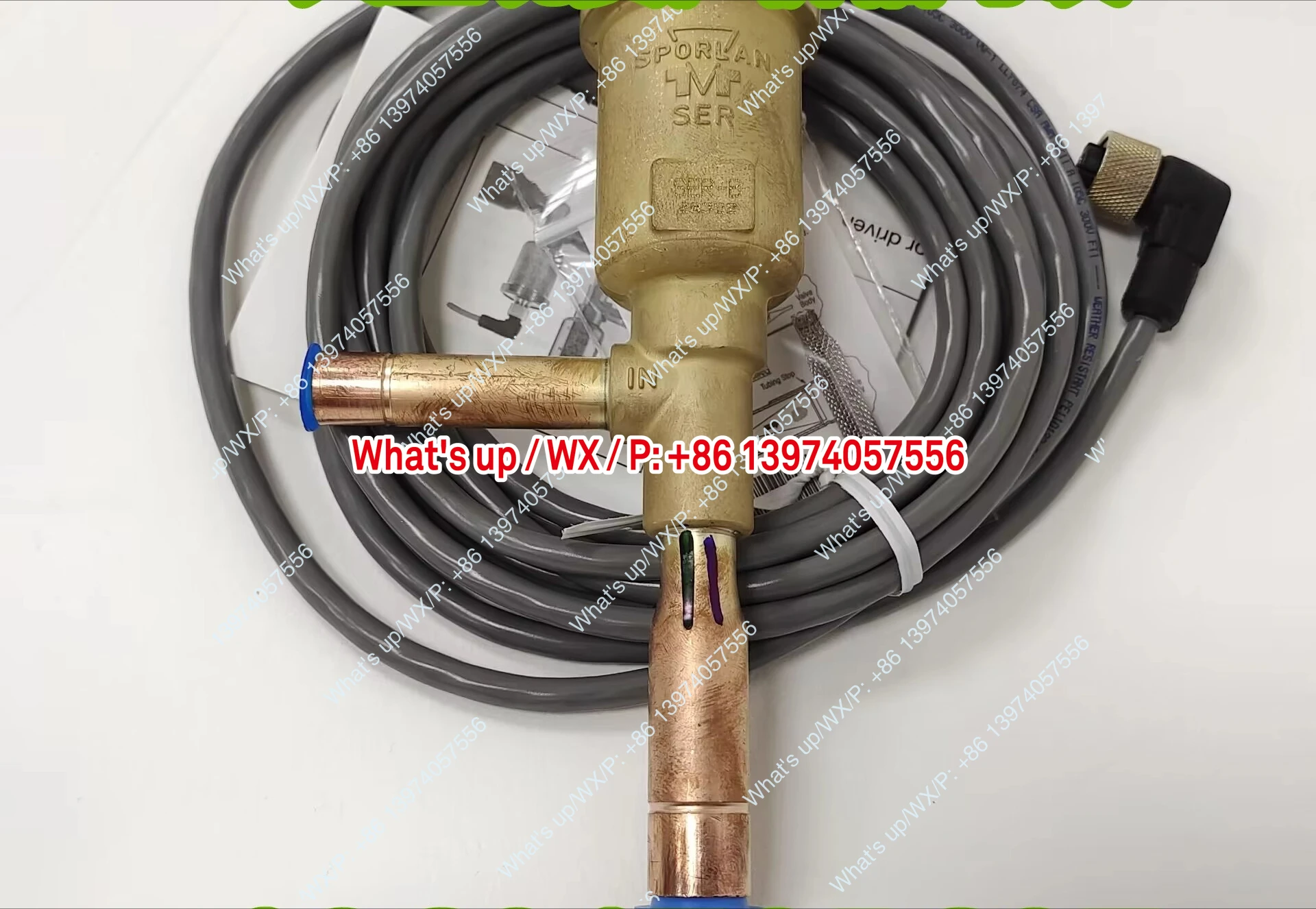 Válvula de expansión electrónica SPORLAN americana original y genuina SER-A, SER-B, SER-C-10-S