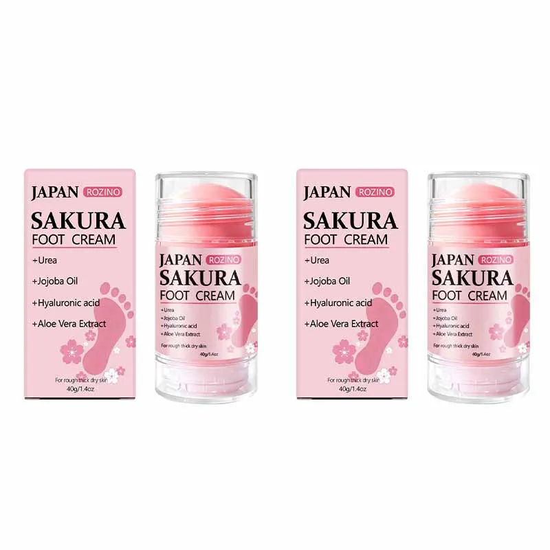 [Super Anti-Rissbildung] Sakura 60% Urea + 2% Salicylsäure Hand- und Fußpflegestift Plus+, Super Anti-Rissbildung Hand- und Fußcreme-Stift, spendet Feuchtigkeit von innen in 5 Minuten, schnelle Wirkung, 72-Stunden Tief – Detail 12