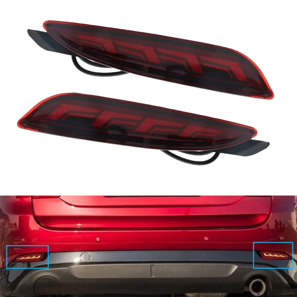

For Mazda 6 2018 2019 2020 2021 CX-5 2022-2023 Car LED Rear Bumper Light Tail Lamp Brake Light Auto Accessories Left/Right