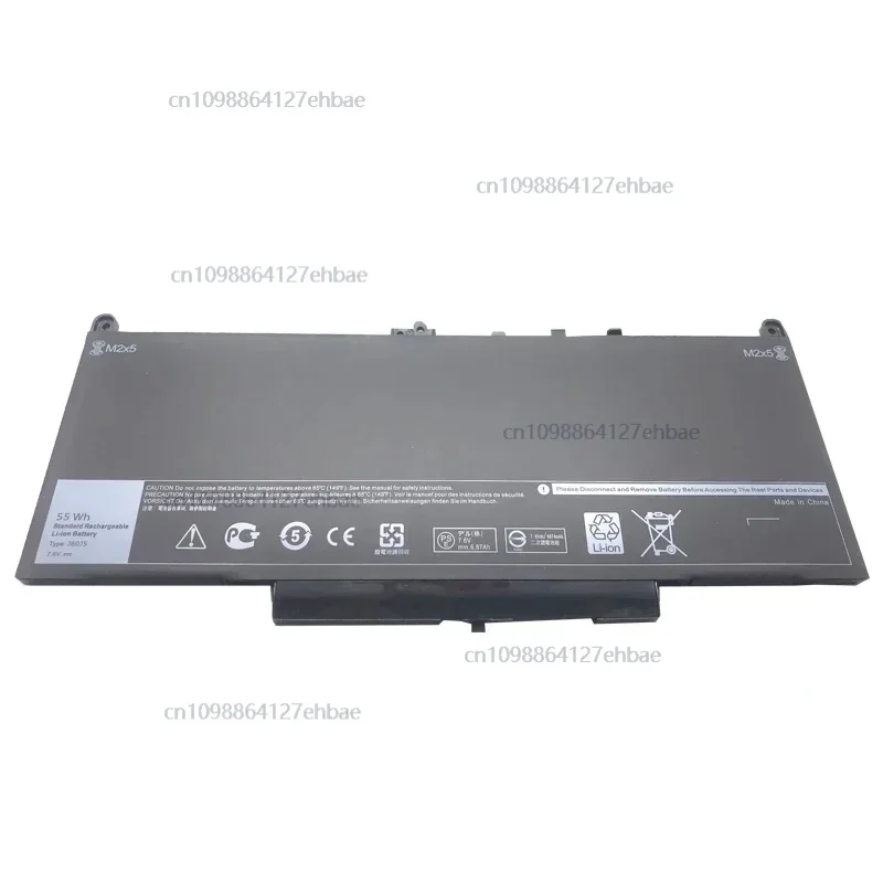 

ОПТОВАЯ ПРОДАЖА Новый аккумулятор для ноутбука J60J5 Dell Latitude E7270 E7470 R1V85 MC34Y 242WD 7,6 В 55 Втч