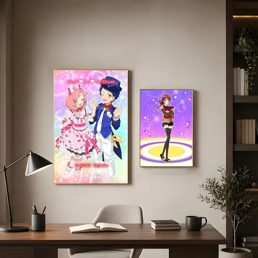 Music Anime P-pretty Rhythm All Star Selection Poster Modern Interior Wall Decor & Trendy Home Highlights
