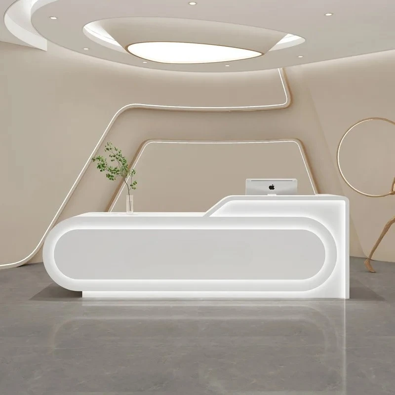 

Home Makeup Desk Checkout Counter Beautician Reception Counter For Shop Pulpit For Church Cash Register Beauty Institute Point