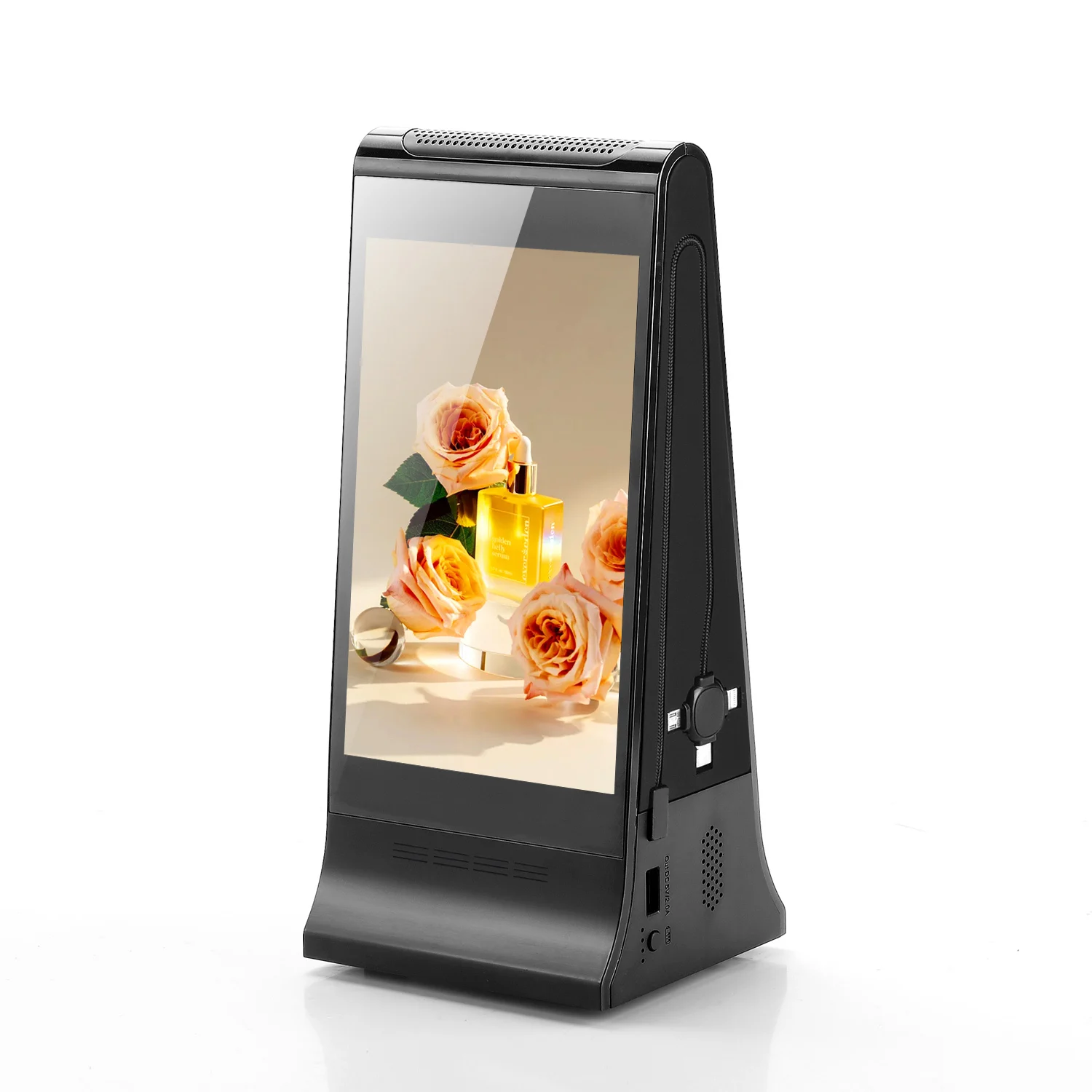 868SD Android Tablet Digital Restaurant Menu Call Double Side Board Indoor Touch Order Screen Video Media Ad Display Advertising