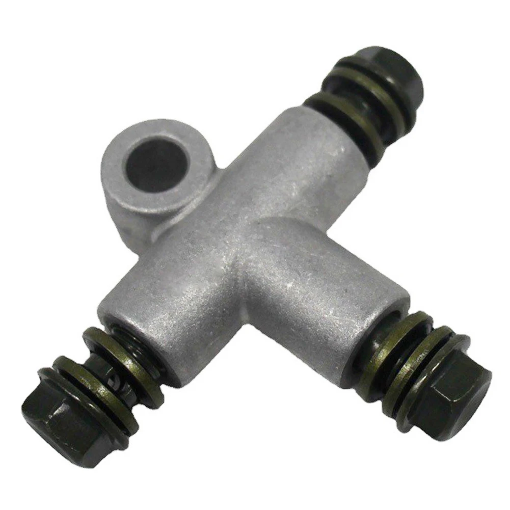 Brake System Upgrade 10mm Bolt Size T-Connector Adapter Hydraulic Brake Adapter Complete Set High-Quality Aluminium Alloy