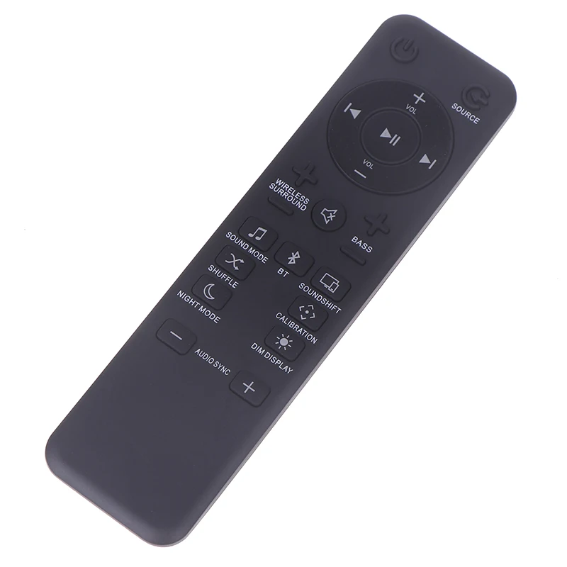 Black Remote Control For JBL Bar 2.1 3.1 5.1 Channel 4K Ultra HD Sound Bar System Wireless Home Theater Audio Remote Control