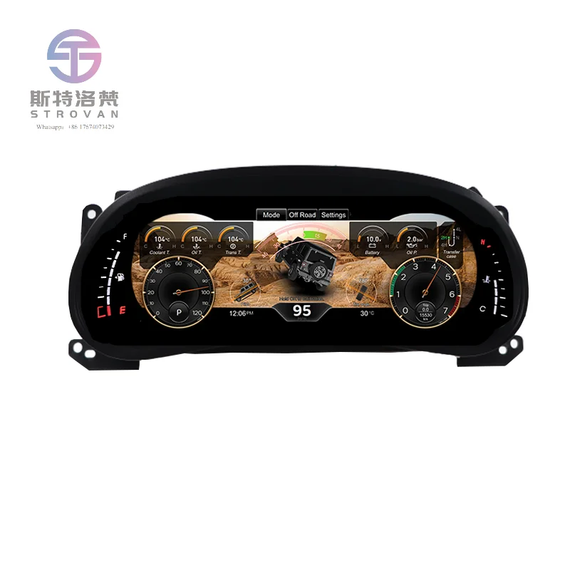 

LCD Speedometer Display Panel for Wrangler 3 JK 2011 - 2017 Instrument Cluster Upgrading Car Accessories Virtual Cockpit