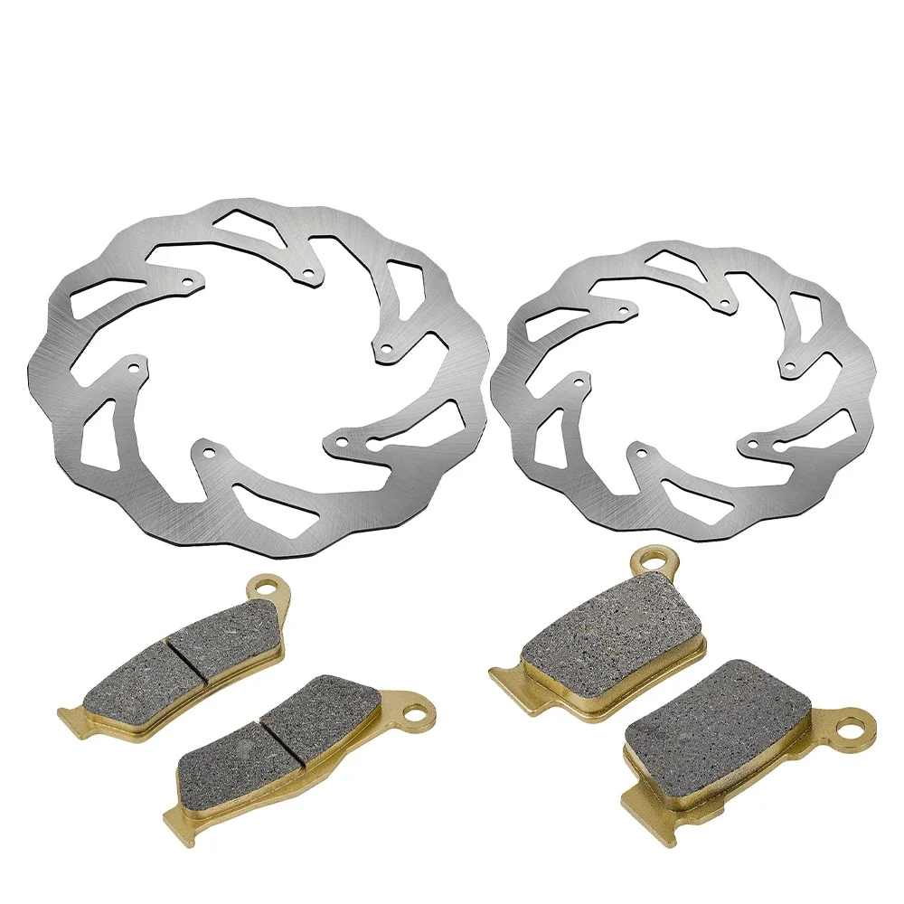 Front Rear Brake Discs Rotors Set For KTM SX SXC SXF EXC EXCF XC F XCW 125 250 300 350 450 500 1998-2020 Motorcycle Part Durable