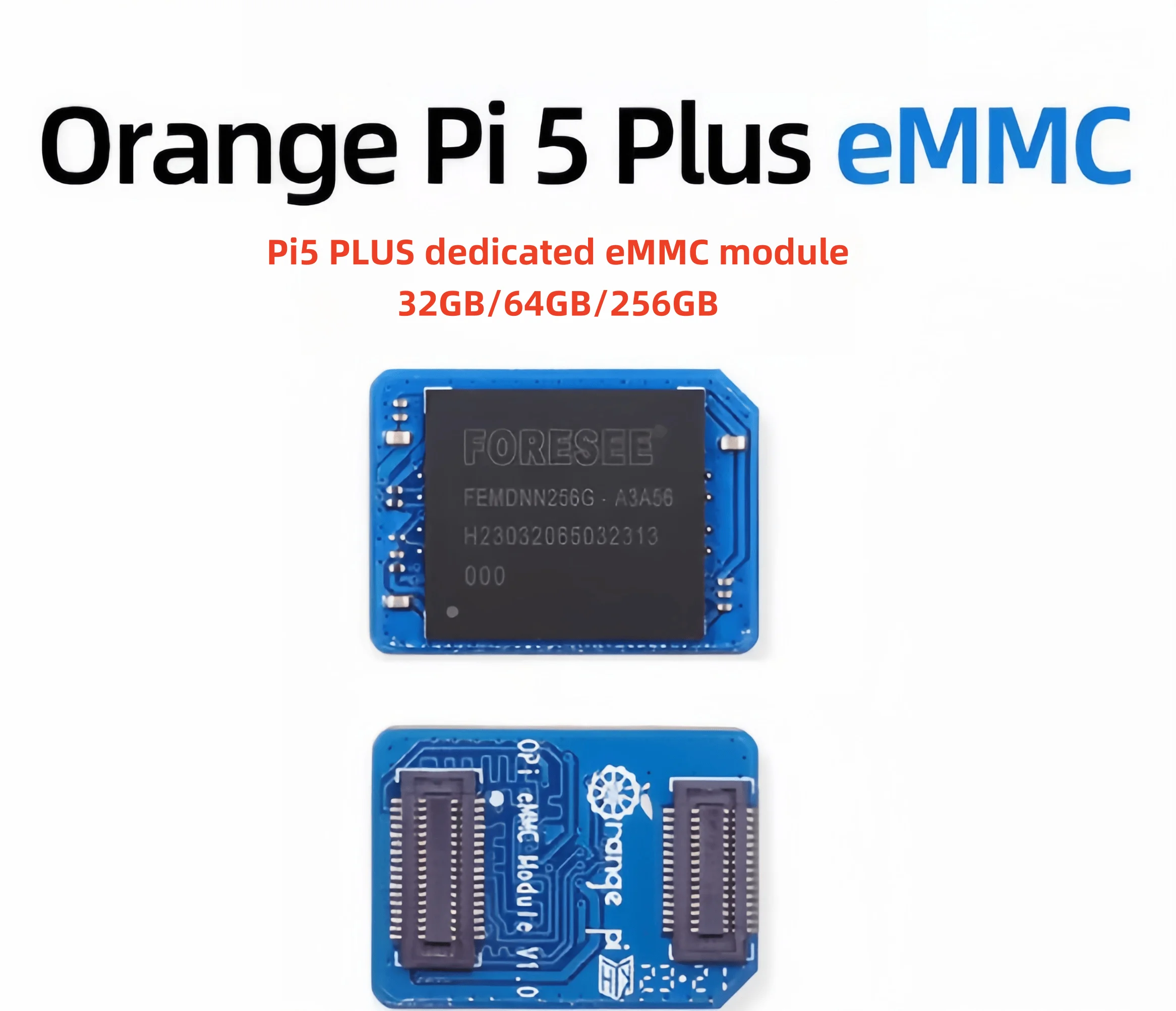 Orange Pi 5 Plus/3B motherboard dedicated EMMC module 32GB/64GB/256GB version