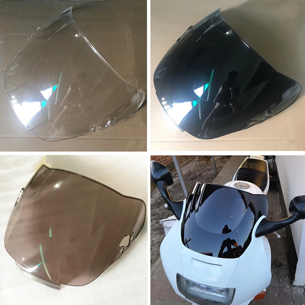 Windscreen Windshield Wind Deflector For 1991 1992 1993 1994 Honda CBR 600 F2 CBR600 CBRF2 Motorcycle Accessories Double Bubble